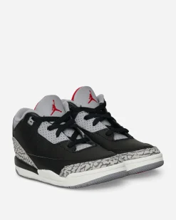 Nike Jordan Sneakers·Low|Kids^Air Jordan 3 Retro (TD) Sneakers Black Cement