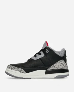 Nike Jordan Sneakers·Low|Kids^Air Jordan 3 Retro (TD) Sneakers Black Cement