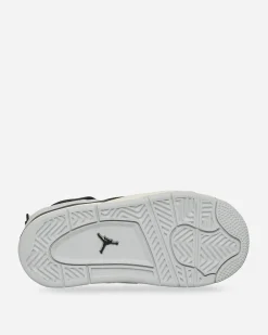 Nike Jordan Sneakers·Mid|Kids^Air Jordan 4 Retro (TD) Sneakers Pure Platinum / Metallic Gold