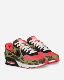 Nike Sneakers·Low|Sneakers^Air Max 90 Sneakers Dark Sage / Solar Red