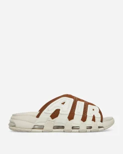 Nike Sandals And Slides^Air More Uptempo Slides Light British Tan / Sail
