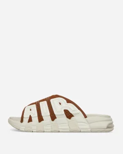 Nike Sandals And Slides^Air More Uptempo Slides Light British Tan / Sail