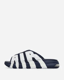 Nike Sandals And Slides^Air More Uptempo Slides Midnight Navy / University Red