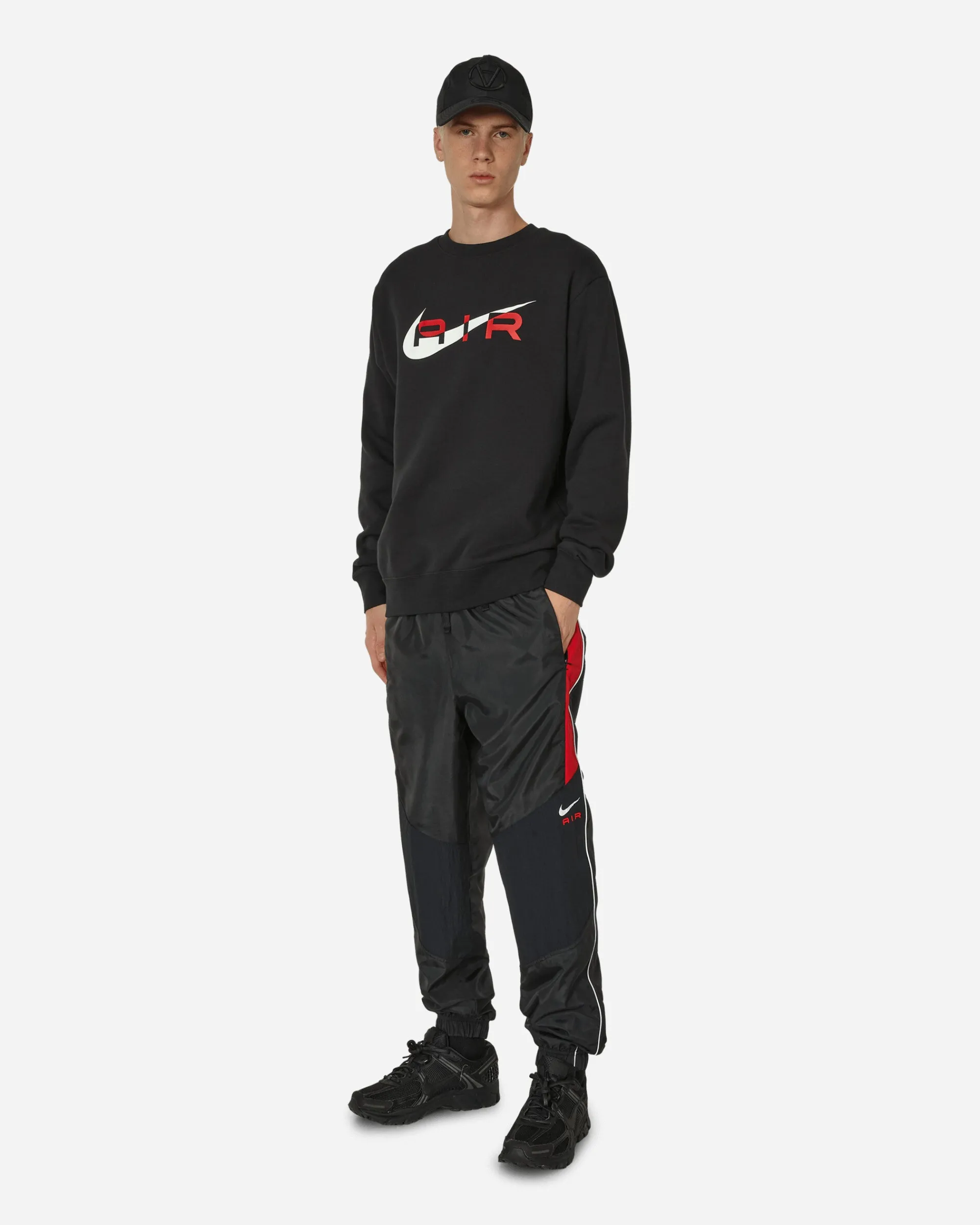 Nike Pants^Air Woven Pants Black / University Red