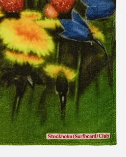 Stockholm (Surfboard) Club Textile^Airbrush Flowers Beach Towel Multicolor