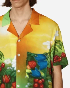 Stockholm (Surfboard) Club Shirts^Airbrush Flowers Shirt Multicolor