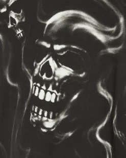 Stockholm (Surfboard) Club T-Shirts^Airbrush T-Shirt Black