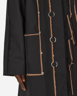 Kiko Kostadinov Coats And Jackets^Aketon Coat Jet Black