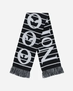 No Problemo Gloves And Scarves|Gloves And Scarves^Alien-O Striped Scarf Black