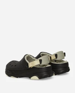 Crocs Sandals And Slides^All Terrain Lined Clogs Black