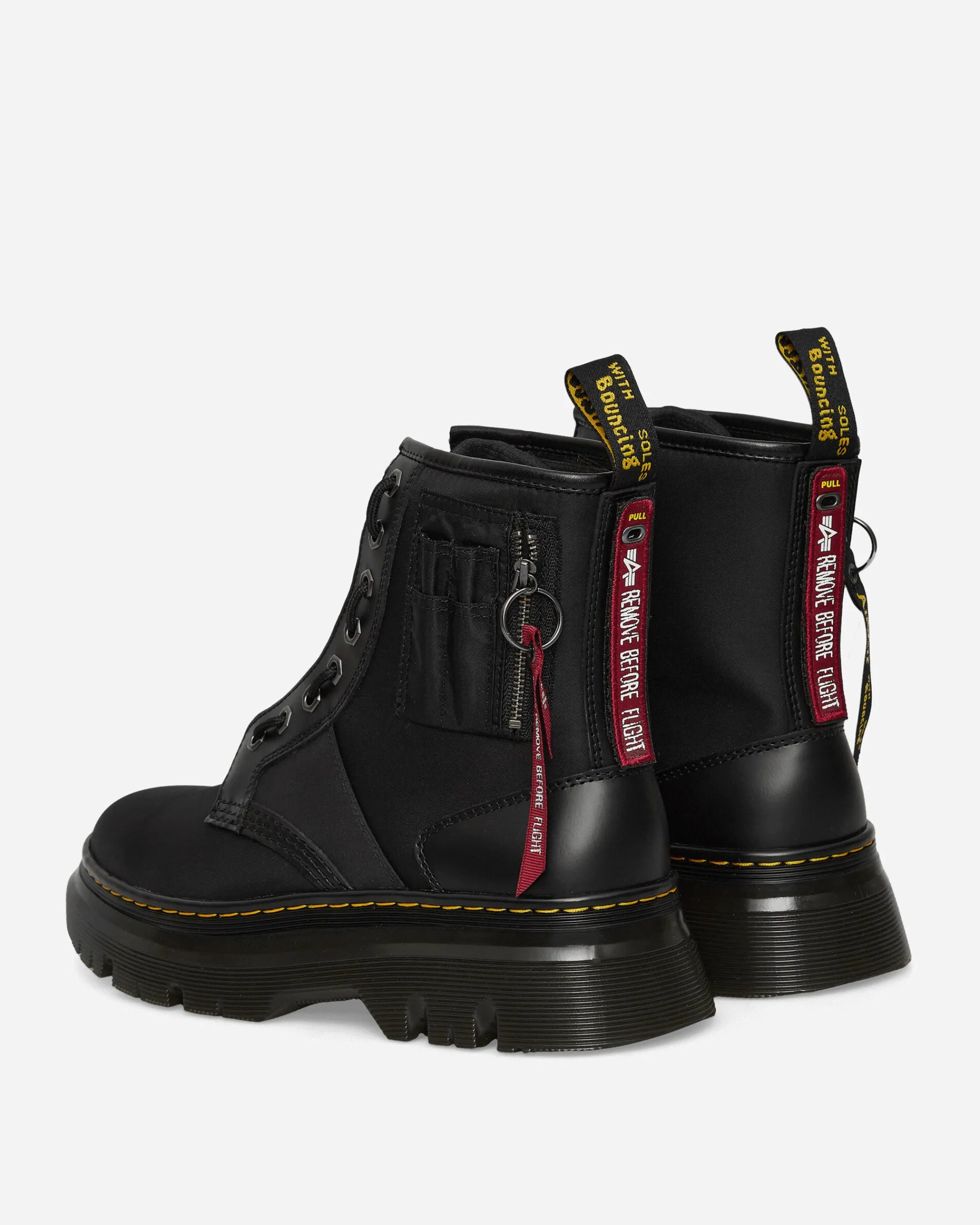 Dr. Martens Boots|Boots^Alpha Industries 1460 Ben Boots Black