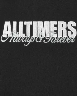 Alltimers Sweatshirts^Always Embroidered Hooded Sweatshirt Black