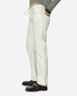 Cormio Pants^Amanda Low Waisted Jeans White