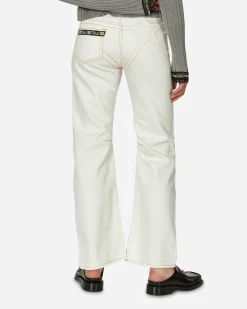 Cormio Pants^Amanda Low Waisted Jeans White