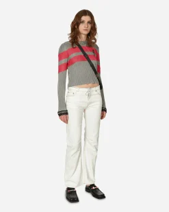 Cormio Pants^Amanda Low Waisted Jeans White