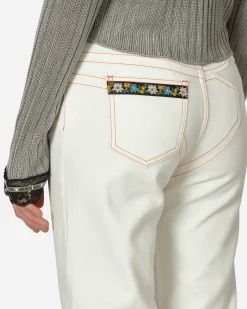 Cormio Pants^Amanda Low Waisted Jeans White