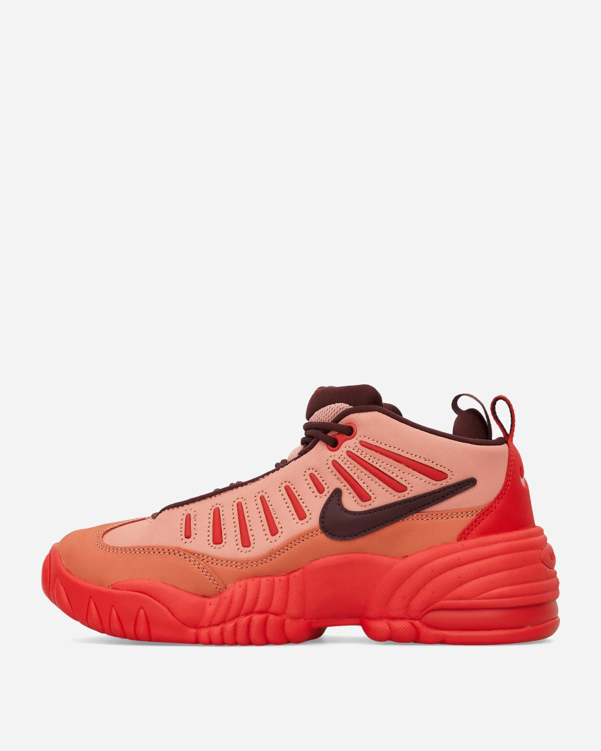 Nike Sneakers·Mid|Sneakers^AMBUSH Air Adjust Force Sneakers Red