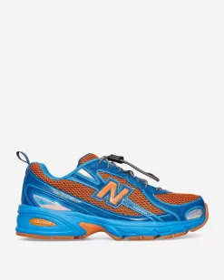 New Balance Sneakers·Low|Sneakers^Aminé 740 Sneakers Snorkel Blue / Persimmon Orange