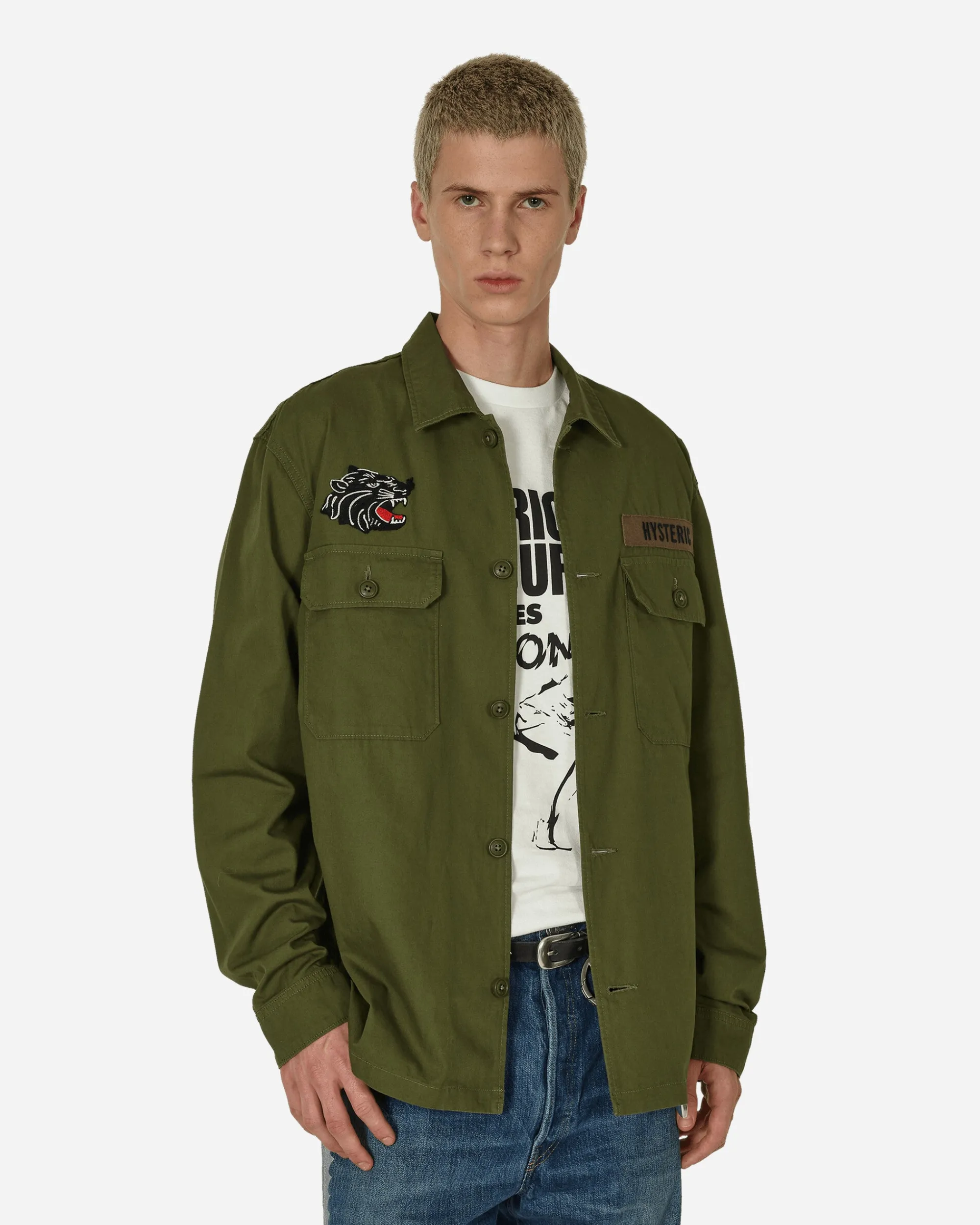 Hysteric Glamour Shirts^Amlified Shirt Khaki