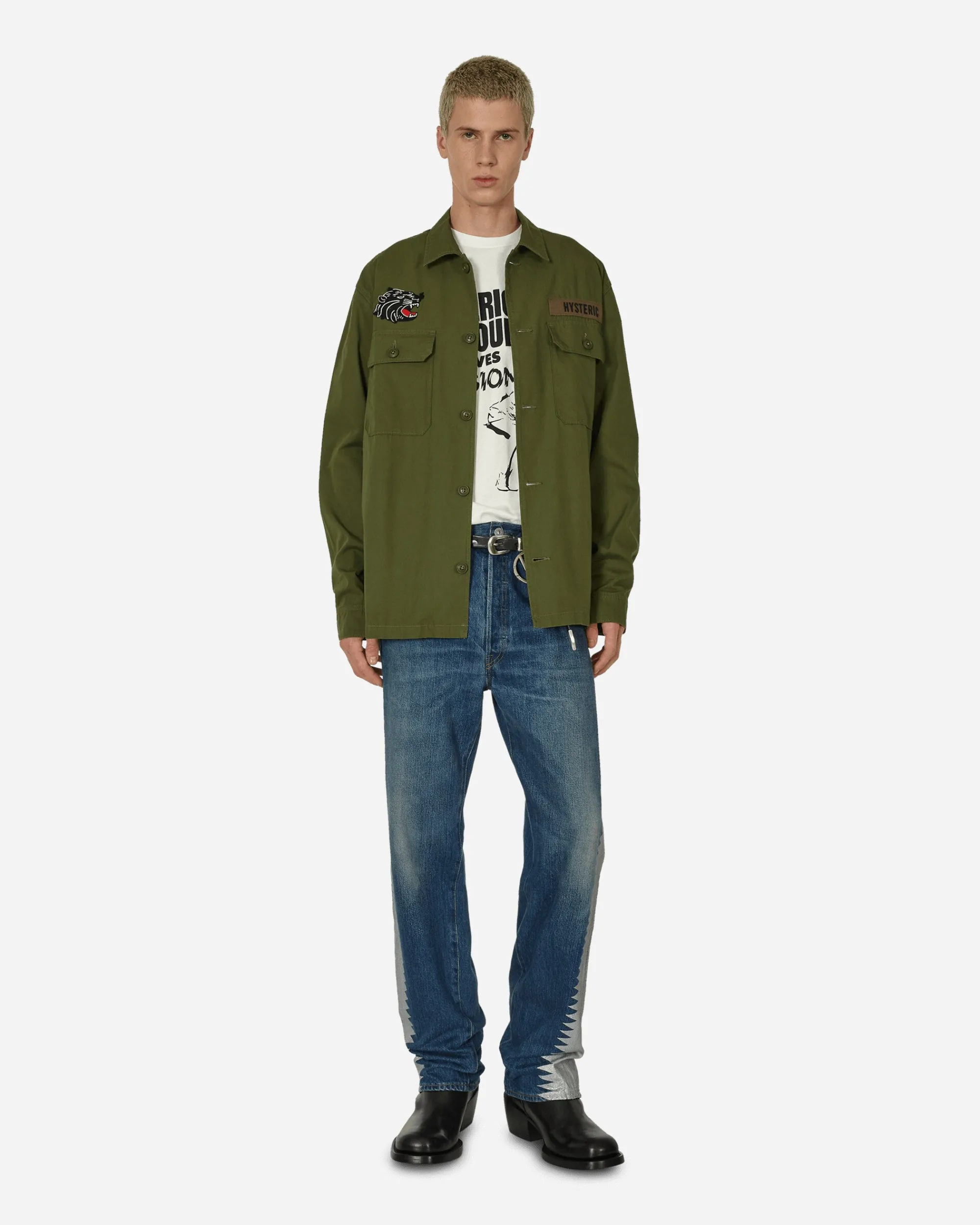 Hysteric Glamour Shirts^Amlified Shirt Khaki