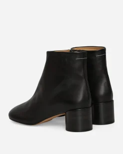 MM6 Maison Margiela Boots^Anatomic Ankle Boots Black