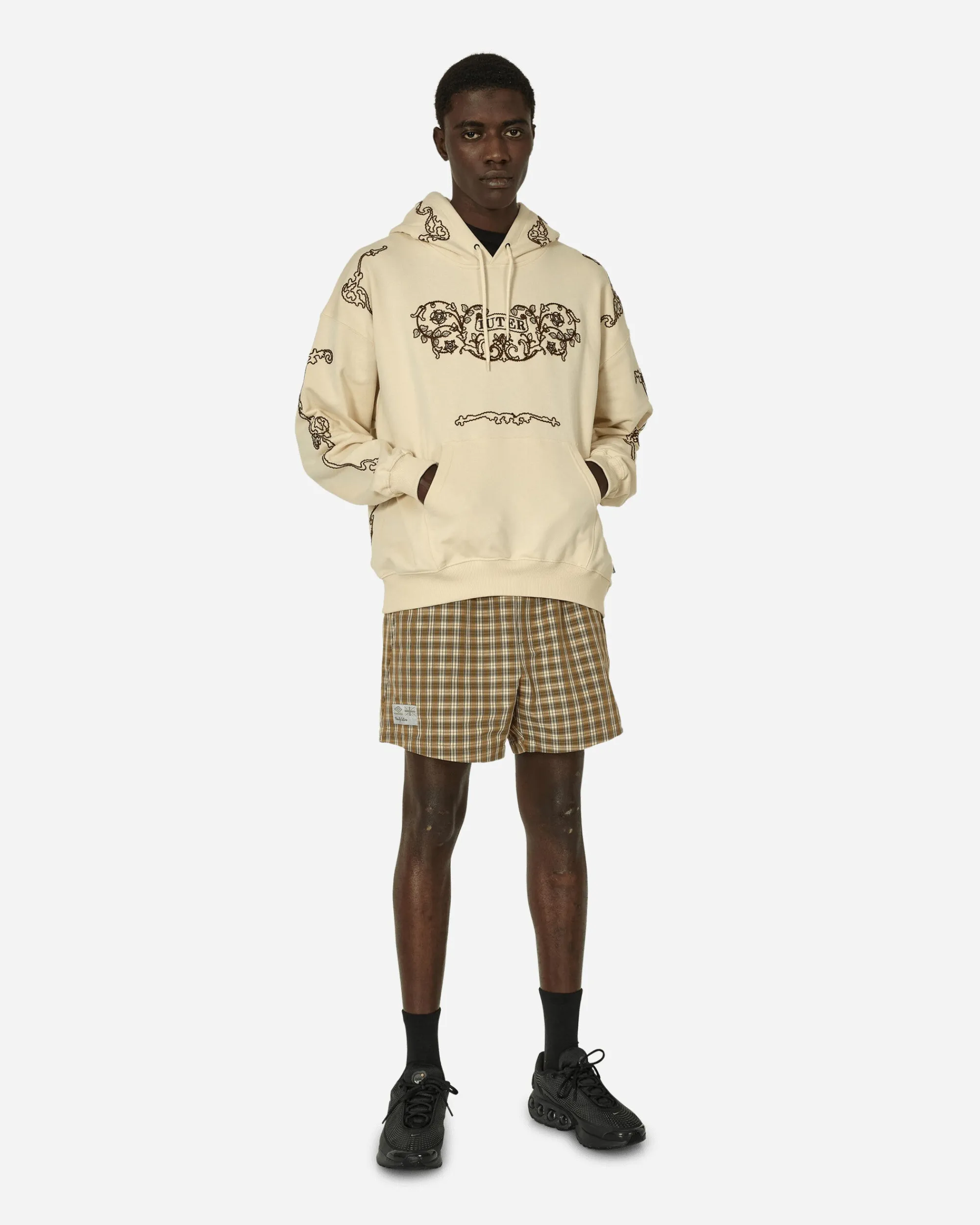 Iuter Sweatshirts^Ancient Hoodie Dusty White