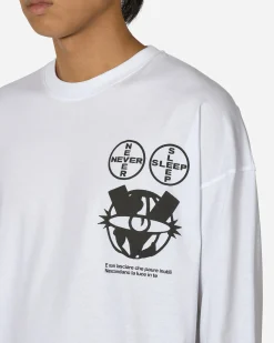 Never Sleep T-Shirts^Anima Libera Longsleeve T-Shirt White