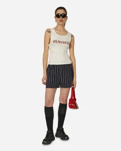 Priscavera T-Shirts^Ants Knot Tank Top White