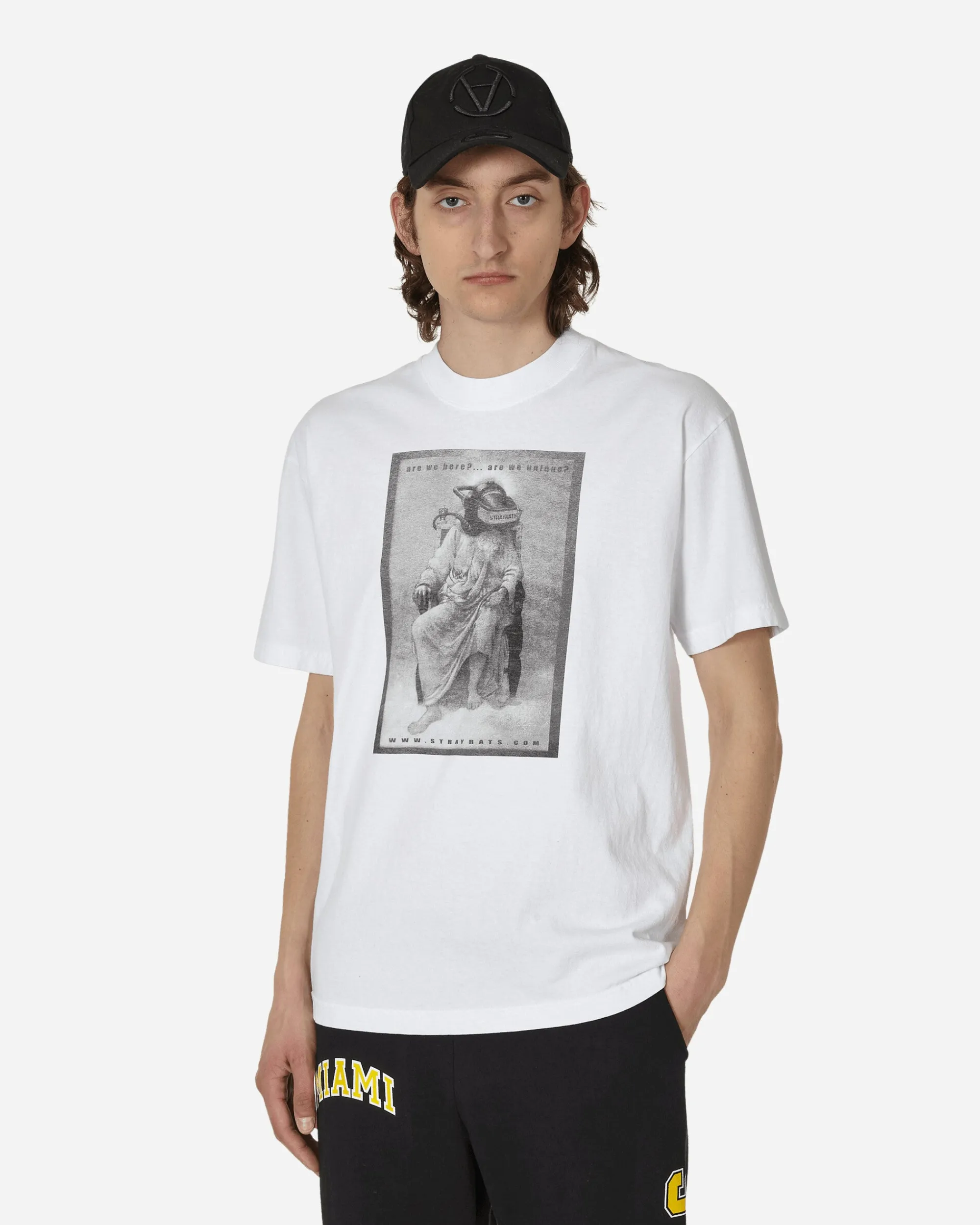Stray Rats T-Shirts^Are We Here T-Shirt White