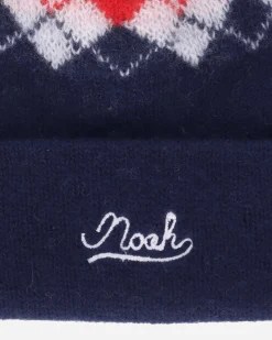 Noah Hats|Hats^Argyle Beanie Navy