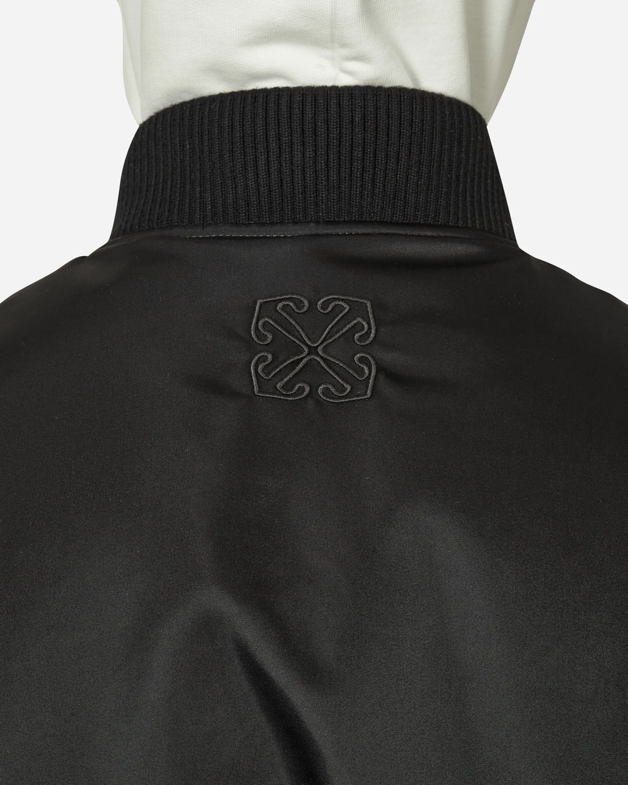 Off-White Coats And Jackets^Arrow Embroidered Zip Bomber Jacket Black
