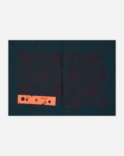 Off-White Textile^Arrow Table Mat Set Blue