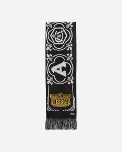 Aries Gloves And Scarves|Gloves And Scarves^Arsenal Bust Logo Scarf Black