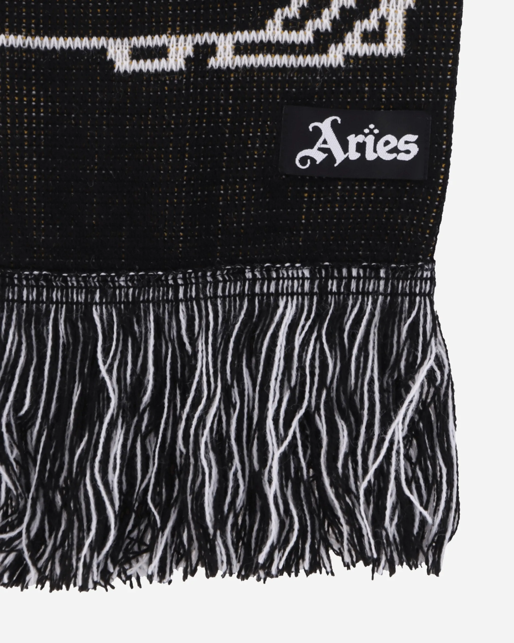 Aries Gloves And Scarves|Gloves And Scarves^Arsenal Bust Logo Scarf Black