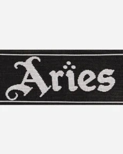 Aries Gloves And Scarves|Gloves And Scarves^Arsenal Bust Logo Scarf Black