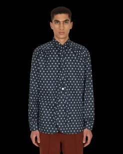 Needles Shirts^Ascot Collar EDW Shirt Blue