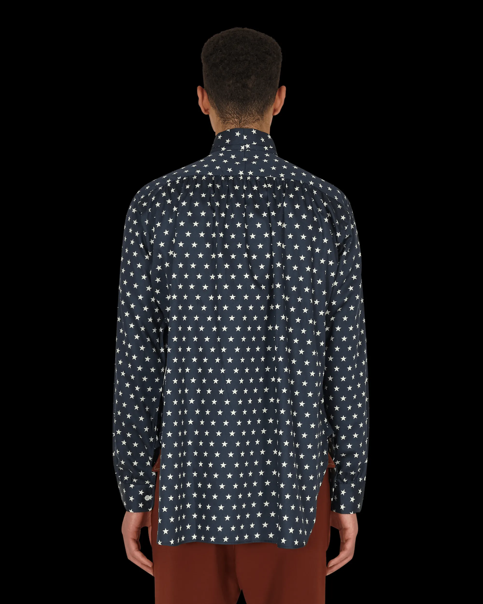 Needles Shirts^Ascot Collar EDW Shirt Blue