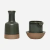 Houseplant High Times^Ashtray Set By Seth Moss