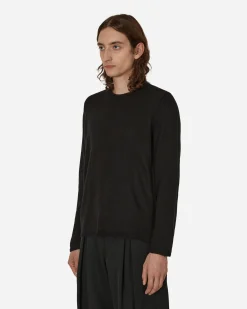 Comme Des Garçons Black Knitwear^Asymmetric Pullover Black