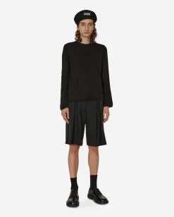 Comme Des Garçons Black Knitwear^Asymmetric Pullover Black