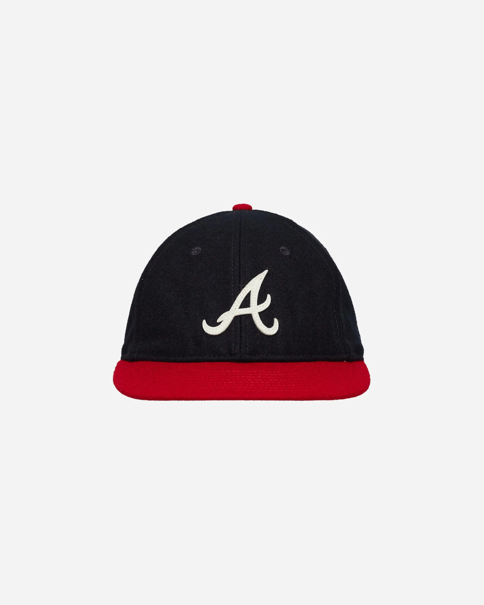 New Era Hats|Hats^Atlanta Braves Heritage Series Retro Crown 9FIFTY Strapback Cap Navy