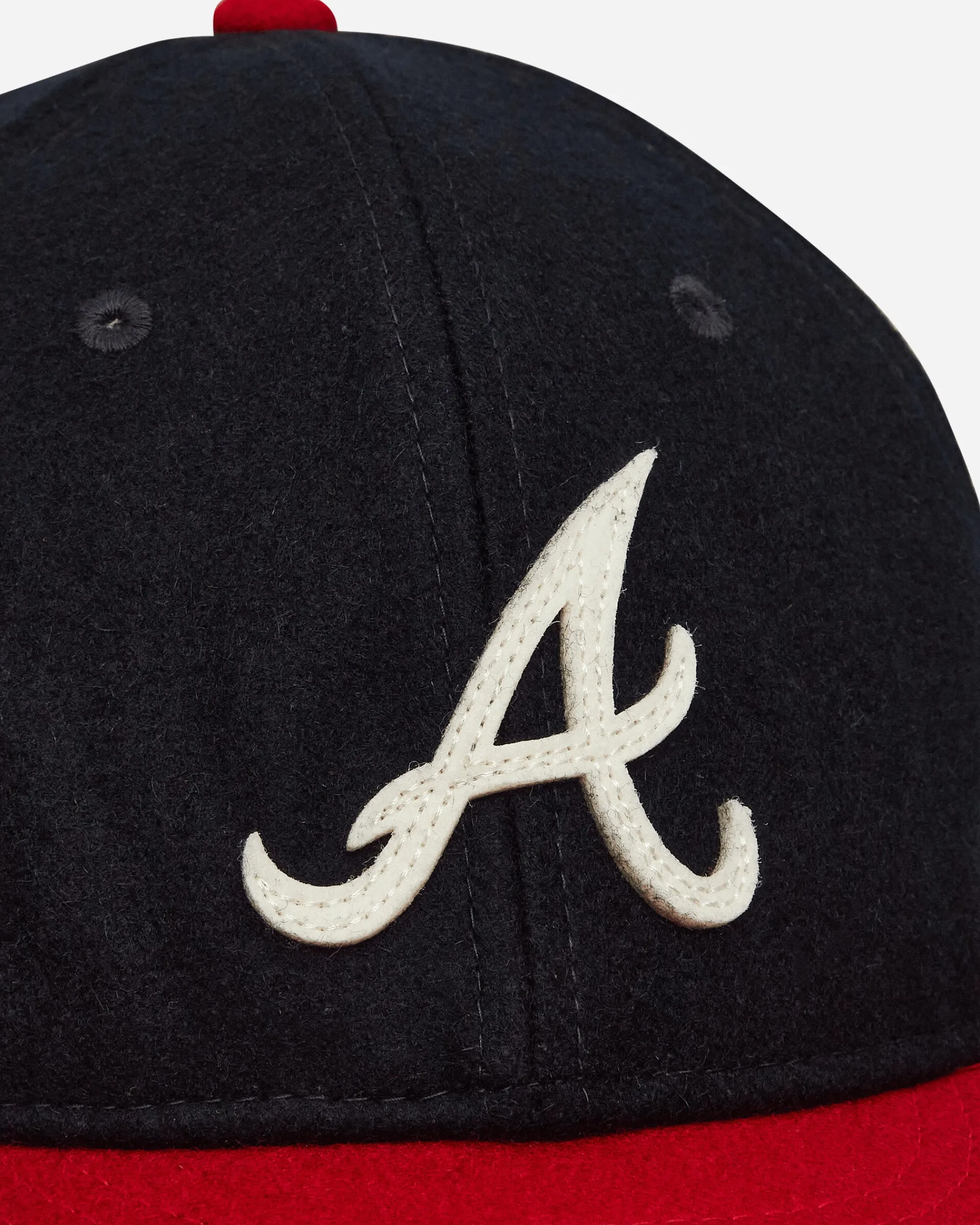 New Era Hats|Hats^Atlanta Braves Heritage Series Retro Crown 9FIFTY Strapback Cap Navy