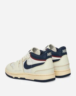 Nike Sneakers·Mid|Sneakers^Attack Premium Sneakers Sail / Midnight Navy