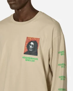 Neighborhood T-Shirts^Babylon LS-2 Longsleeve T-Shirt Beige