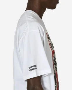 Neighborhood T-Shirts^Babylon SS-4 T-Shirt White