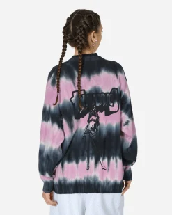 Hysteric Glamour Knitwears^Bad As Mama Tie-Dye Cardigan Black