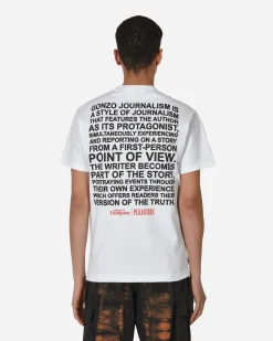 Pleasures T-Shirts^Badge T-Shirt White