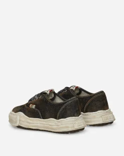 Maison MIHARA YASUHIRO Sneakers·Low|Sneakers^Baker OG Sole Washed Denim Low Sneakers Black