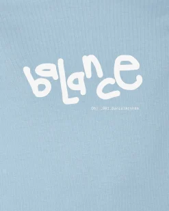 Objects IV Life T-Shirts^Balance Print T-Shirt Blue