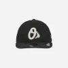 New Era Hats|Hats^Baltimore Orioles Canvas Felt Logo Retro Crown 9FIFTY Strapback Cap Black